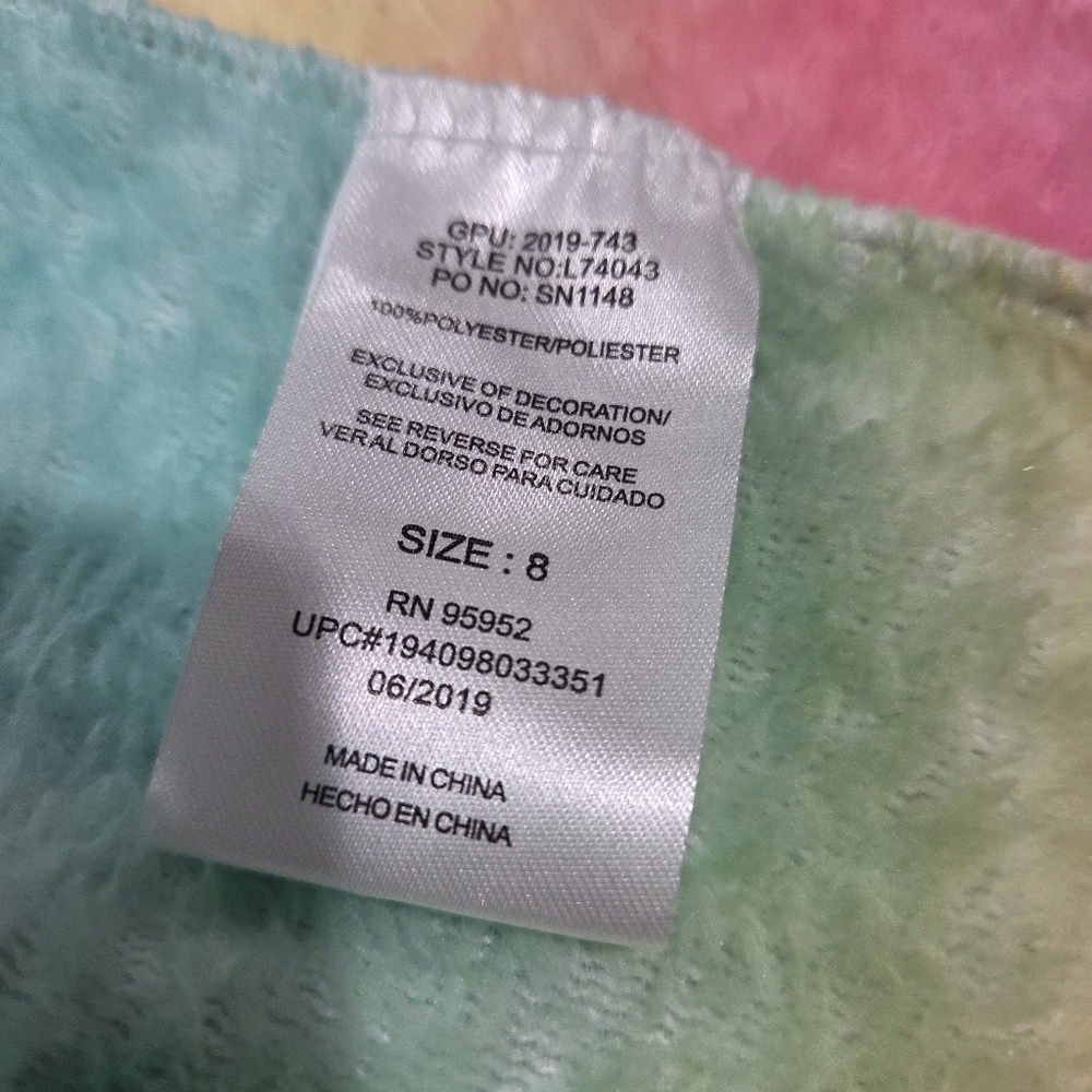 Freestyle Kids Colorful Mermaid Pajama Set Size 8. — image 6 of 8